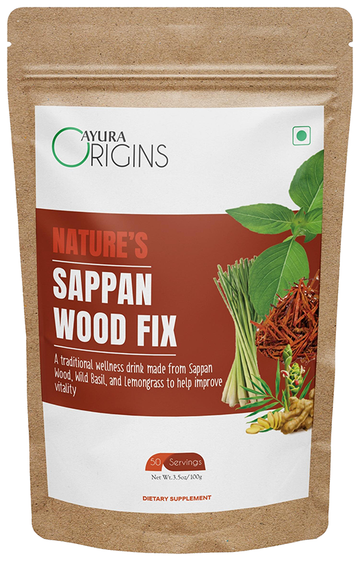 Ayura Origins Nature's Sappan Wood Fix Powder - Distacart