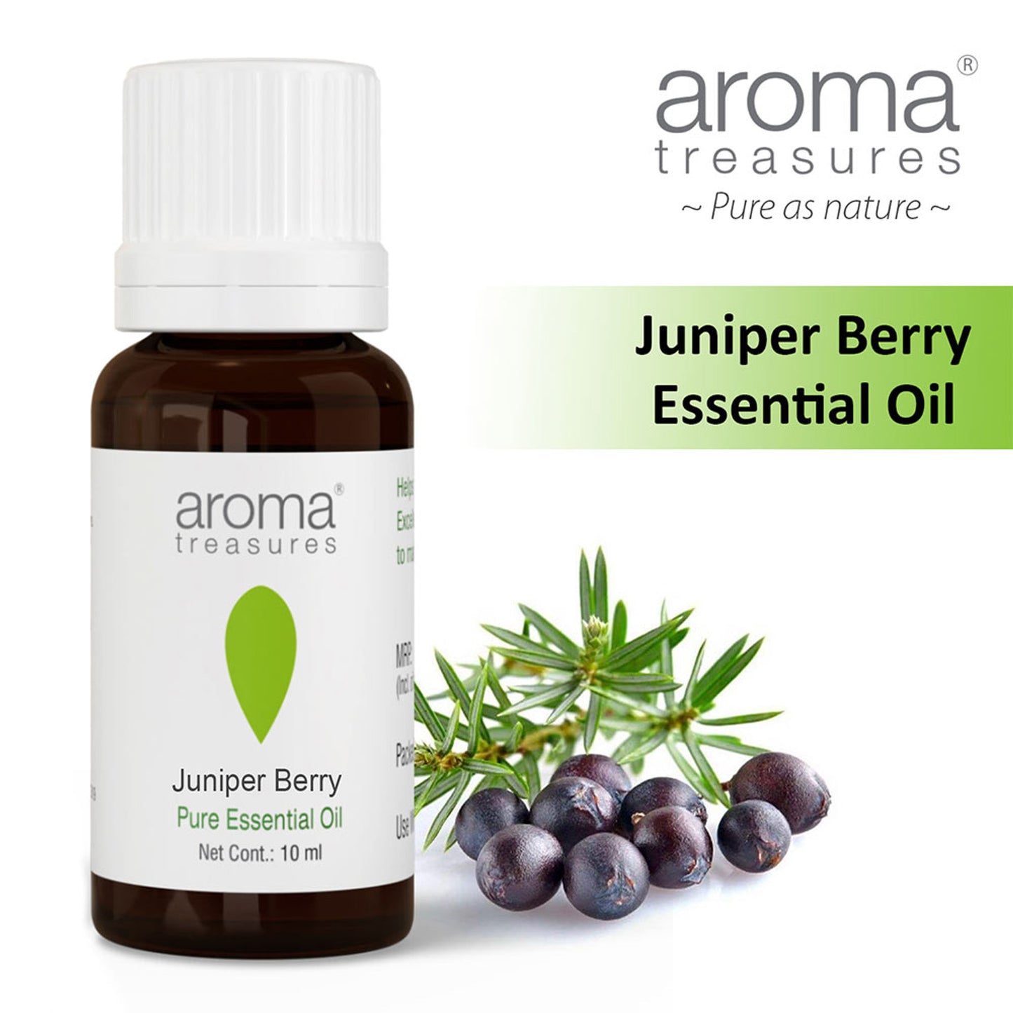 Aroma Treasures Juniper Berry Pure Essential Oil - Distacart