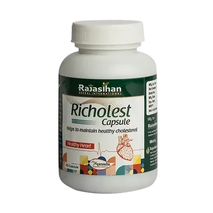 Rajasthan Herbals Richolest Capsules - Distacart