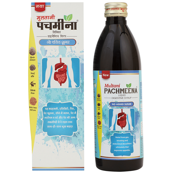 Multani Pachmeena Liquid Digestive No Added Sugar