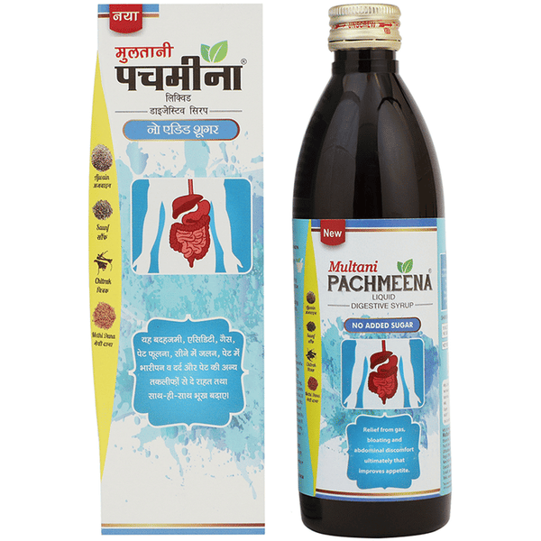 Multani Pachmeena Liquid Digestive No Added Sugar
