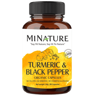 Minature Turmeric & Black Pepper Organic Capsule