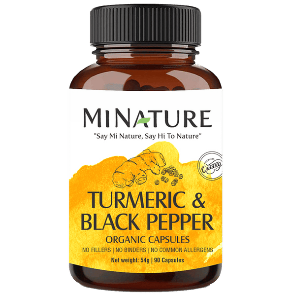 Minature Turmeric & Black Pepper Organic Capsule