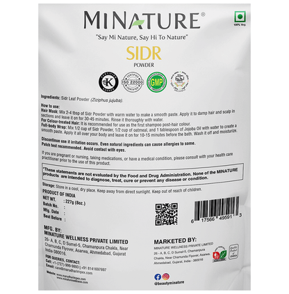 Minature Sidr Powder