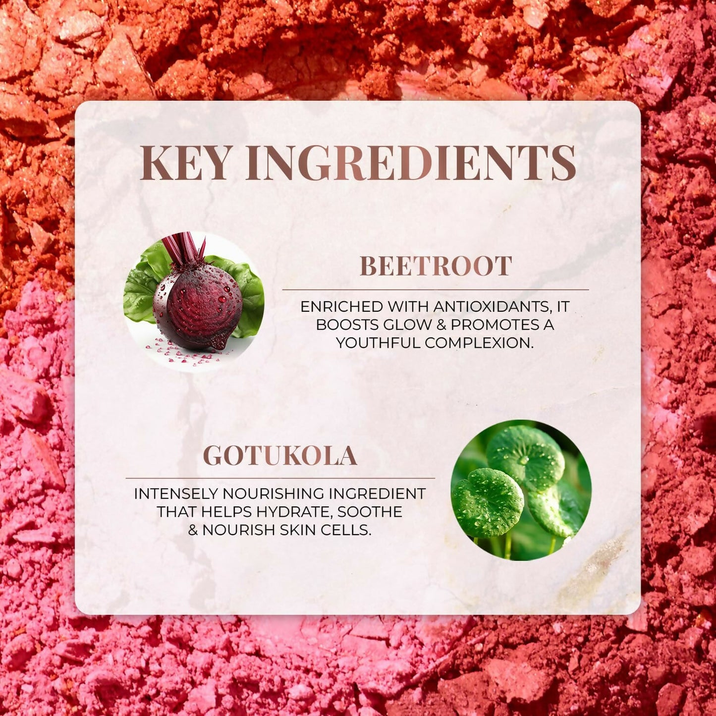 Just Herbs Nourishing Powder Blush - Velvet Rose - Distacart