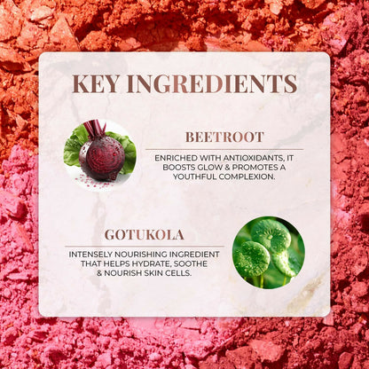 Just Herbs Nourishing Powder Blush - Velvet Rose - Distacart