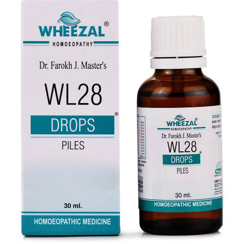 Wheezal Homeopathy WL-28 Piles Drops - Distacart