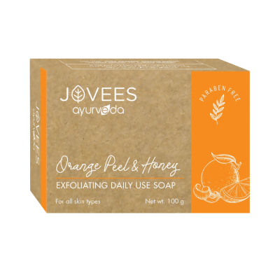 Jovees Orange Peel & Honey Exfoliating Daily Use Soap - Limited Time Offer - Distacart