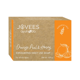 Jovees Orange Peel & Honey Exfoliating Daily Use Soap - Limited Time Offer - Distacart