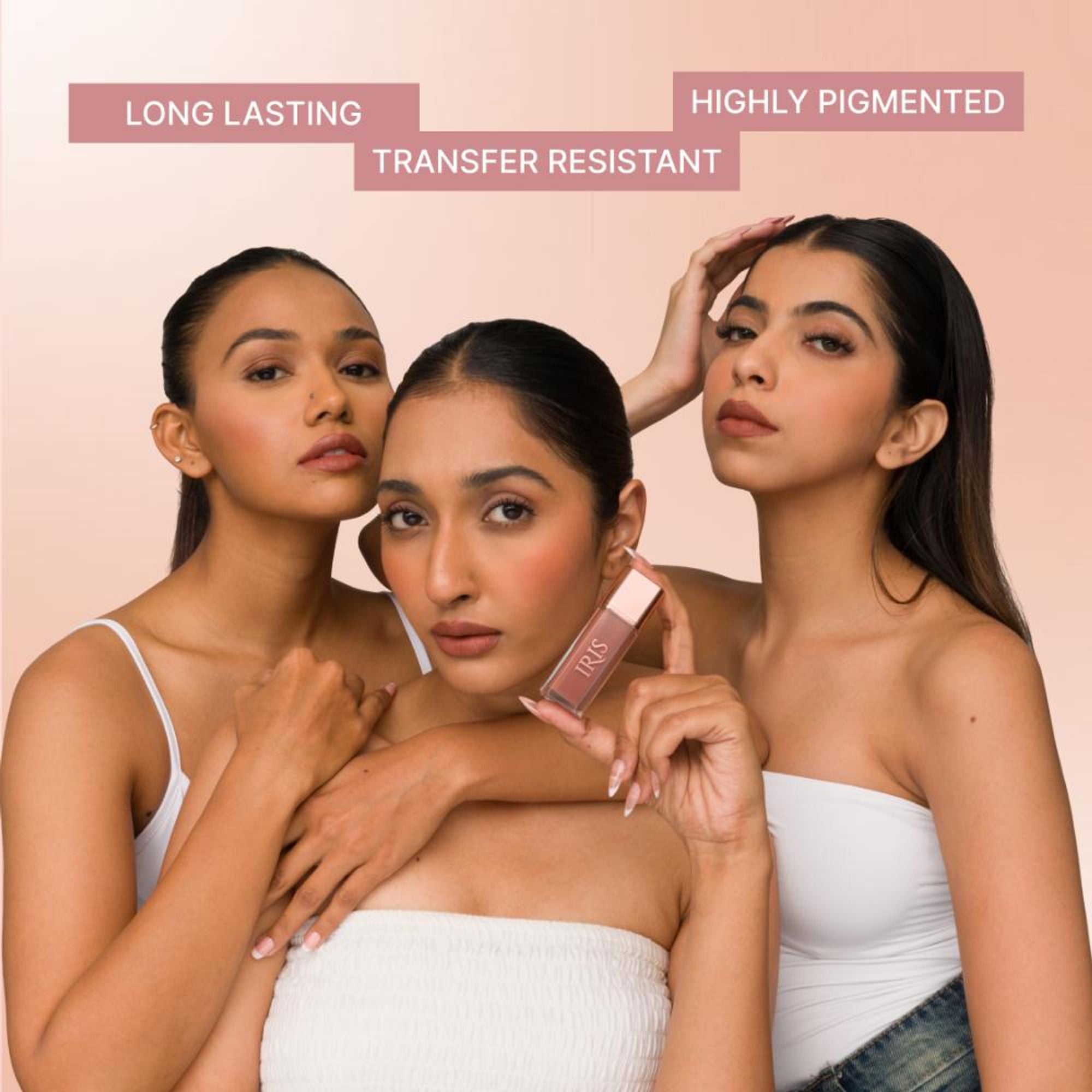 IRIS COSMETICS Matte Made Her Do It Liquid Lipstick - Muted Pink - Distacart