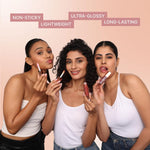 Thumbnail for IRIS COSMETICS Talk Glossy To Me! Shimmer Lip Gloss - Deep Plum With Subtle Blue - Distacart
