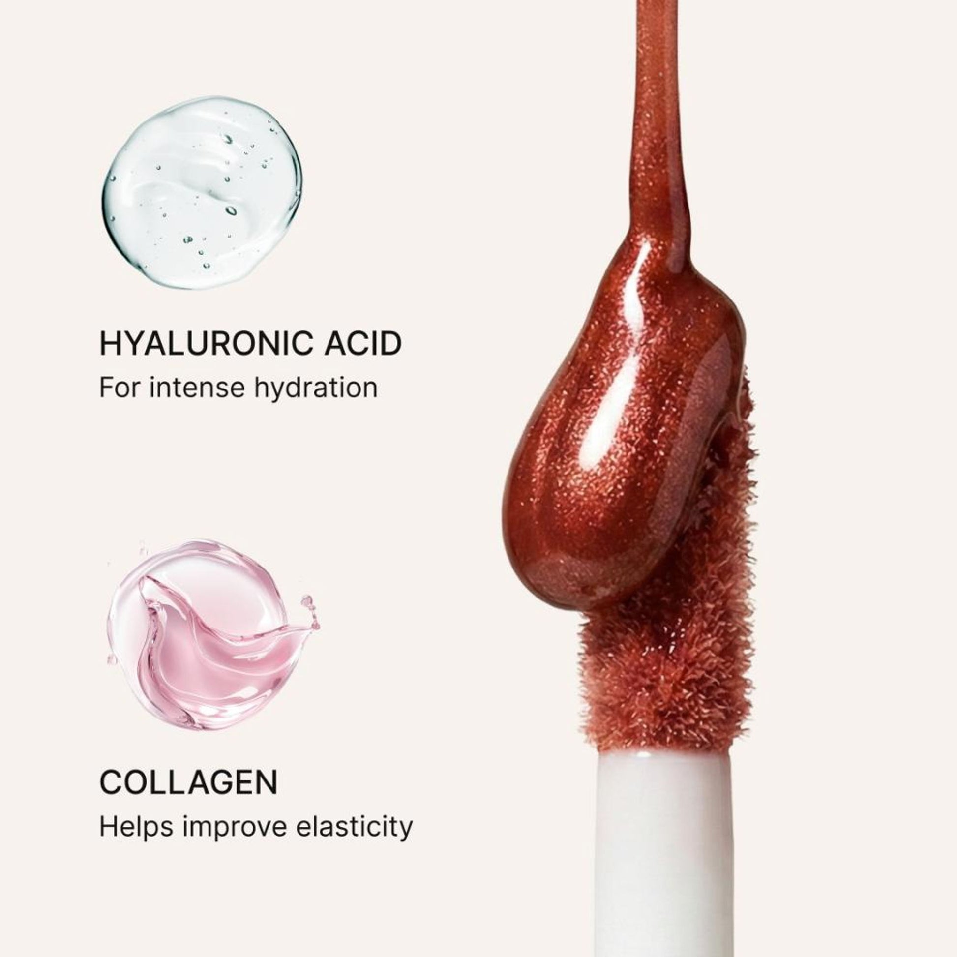 IRIS COSMETICS Talk Glossy To Me! Shimmer Lip Gloss - Deep Plum With Subtle Blue - Distacart