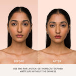 Thumbnail for IRIS COSMETICS Matte Made Her Do It Liquid Lipstick - Warm Cinnamon Brown - Distacart