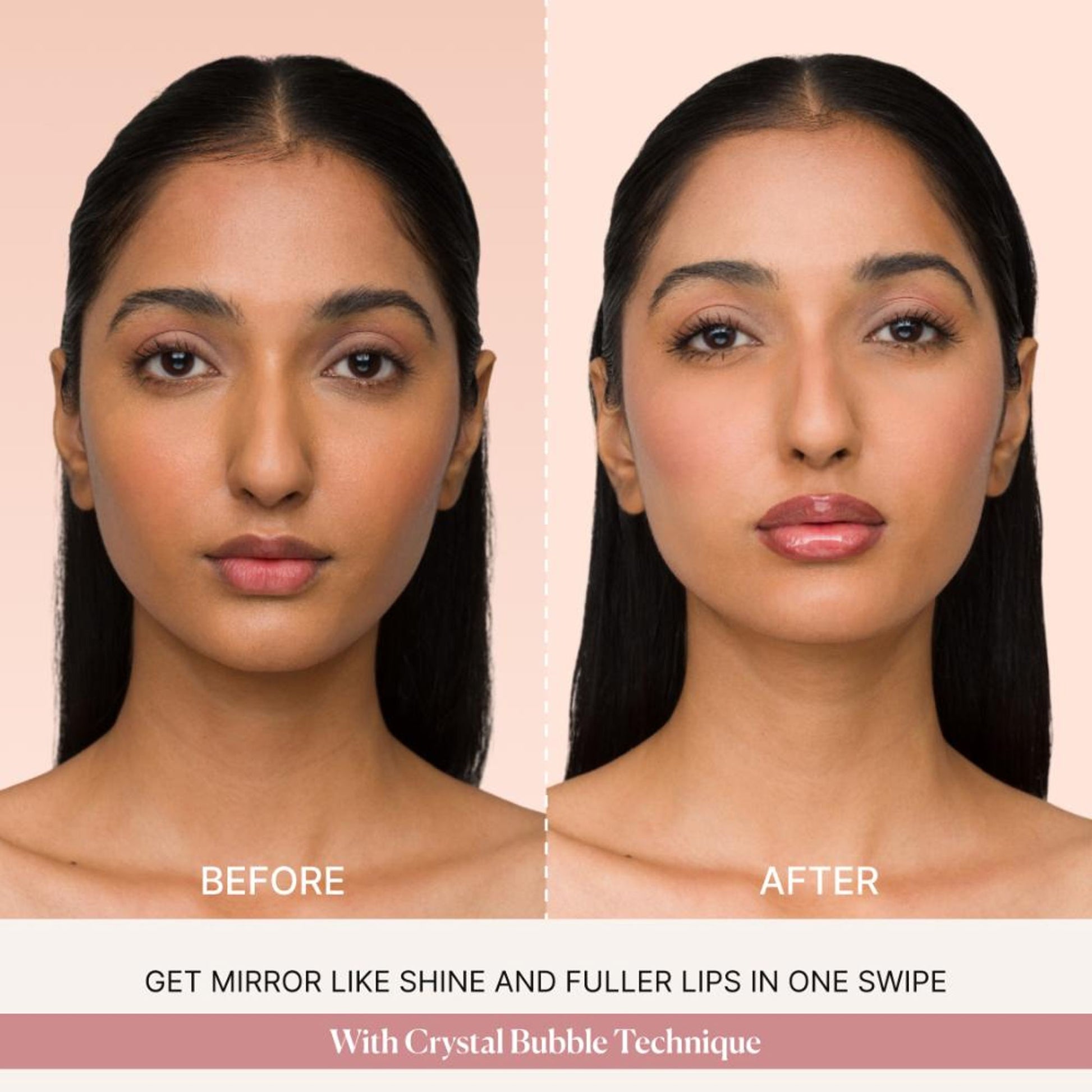 IRIS COSMETICS Talk Glossy To Me! Shimmer Lip Gloss - Light Pink With Iridescent Shimmer - Distacart