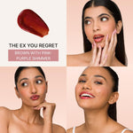 Thumbnail for IRIS COSMETICS Talk Glossy To Me! Shimmer Lip Gloss - Brown With Pink - Purple - Distacart