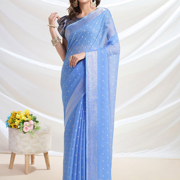 Mitera Floral Ready To Wear Saree - Distacart
