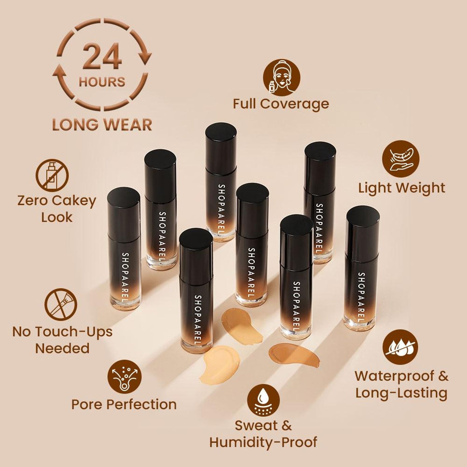 Shopaarel Extra Blend Matte Foundation - 3 - Distacart