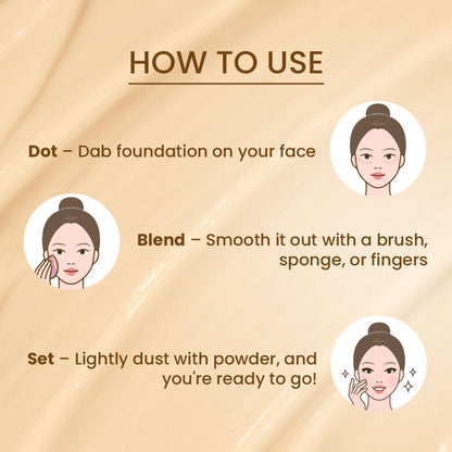 Shopaarel Extra Blend Matte Foundation - 3 - Distacart