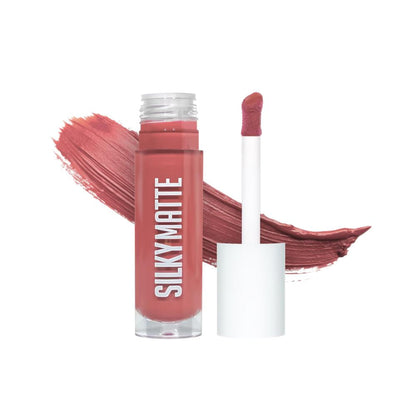 Shopaarel Silky Matte Gloss Liquid Lipstick - Stone-01 - Distacart