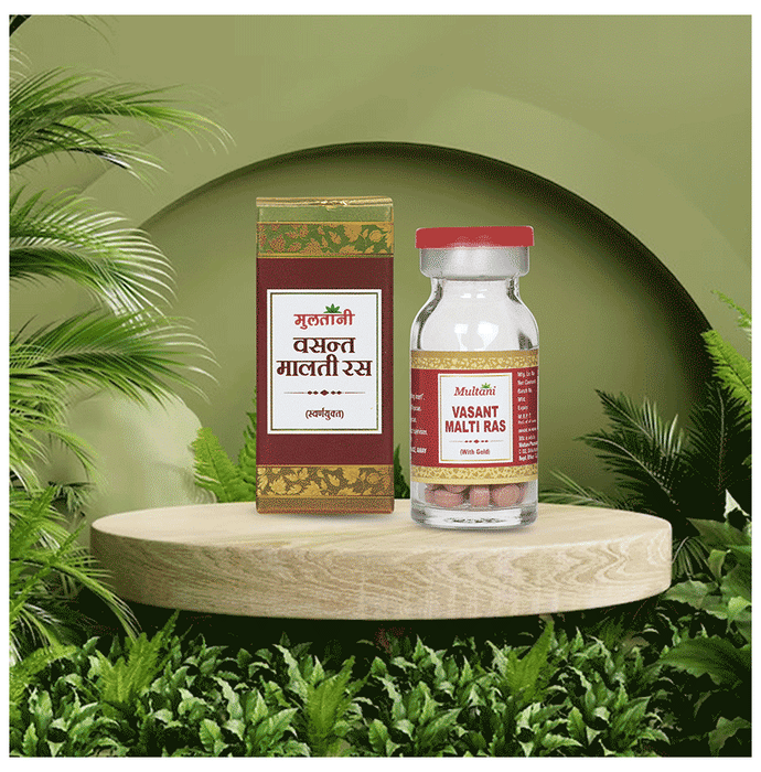 Multani Vasant Malati Ras with Gold Tablet