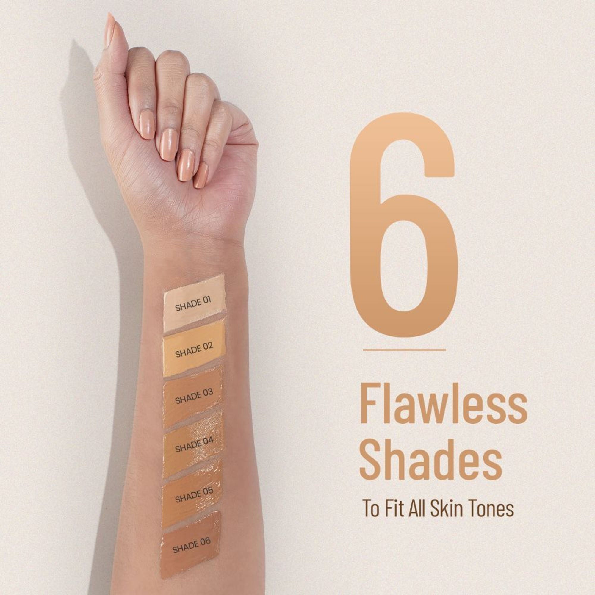 Swiss Beauty Airbrush Finish Full Coverage Foundation - 2 Fair Ivory - Distacart