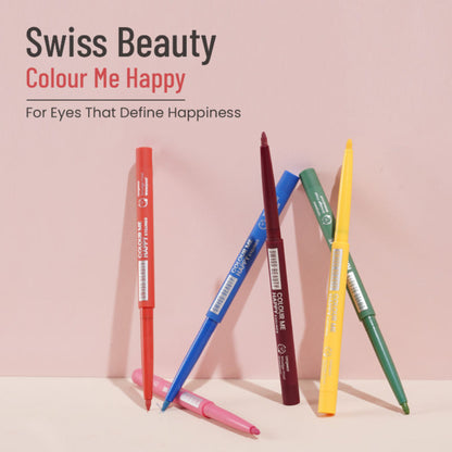 Swiss Beauty Colour Me Happy Eyeliner - Pink Alperose - Distacart