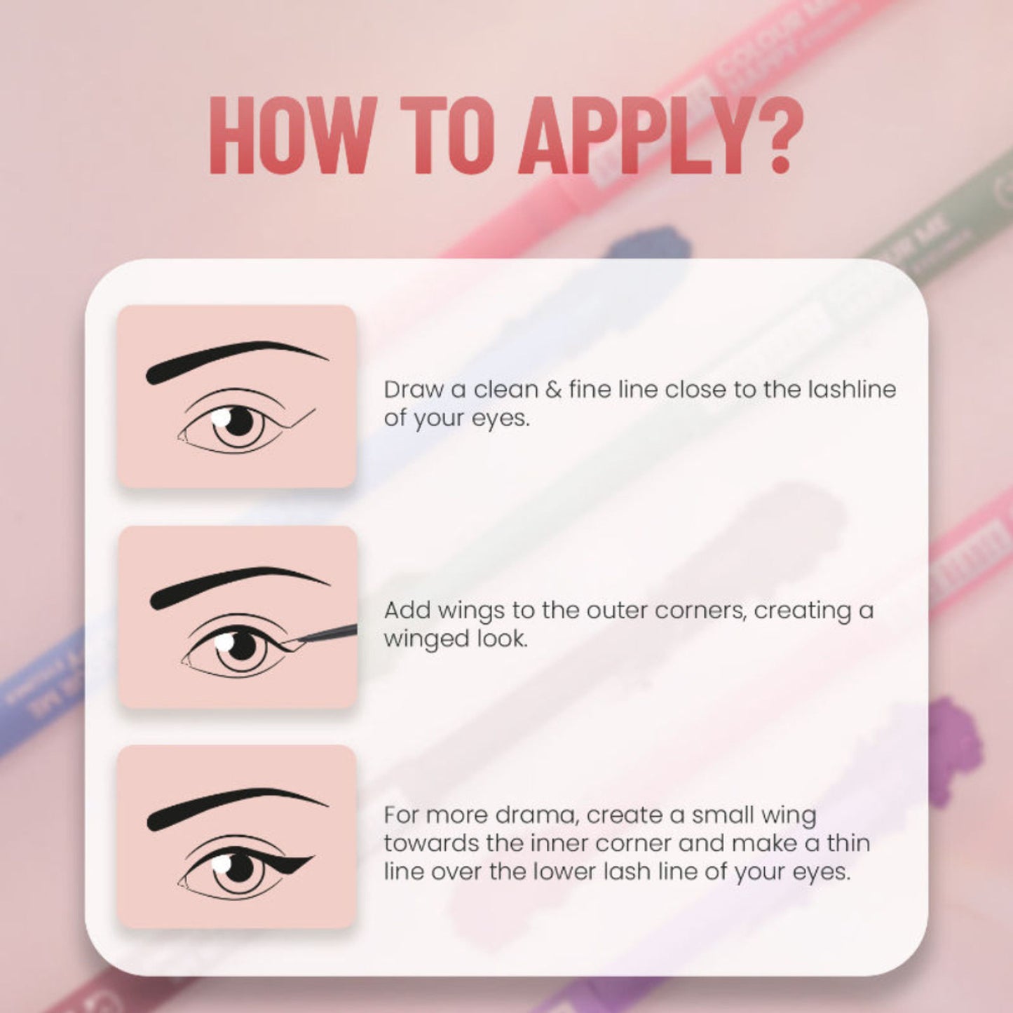 Swiss Beauty Colour Me Happy Eyeliner - Purple Aster - Distacart