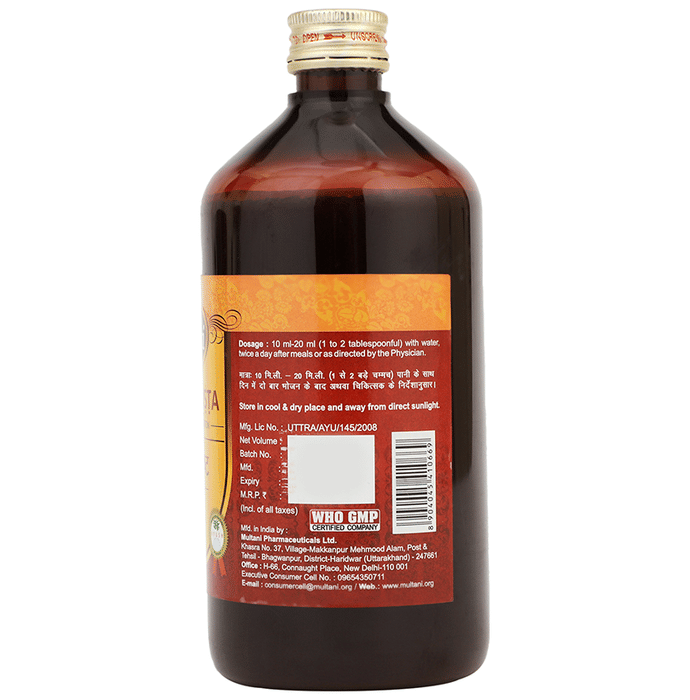 Multani Vidangarishta Syrup