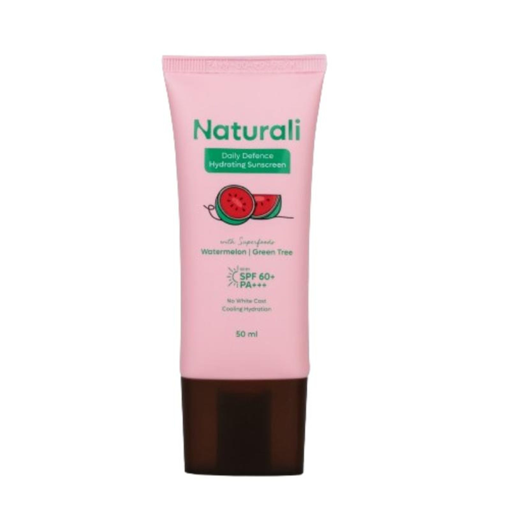 Naturali Daily Defence Cooling & Hydrating Sunscreen SPF60 With PA+++