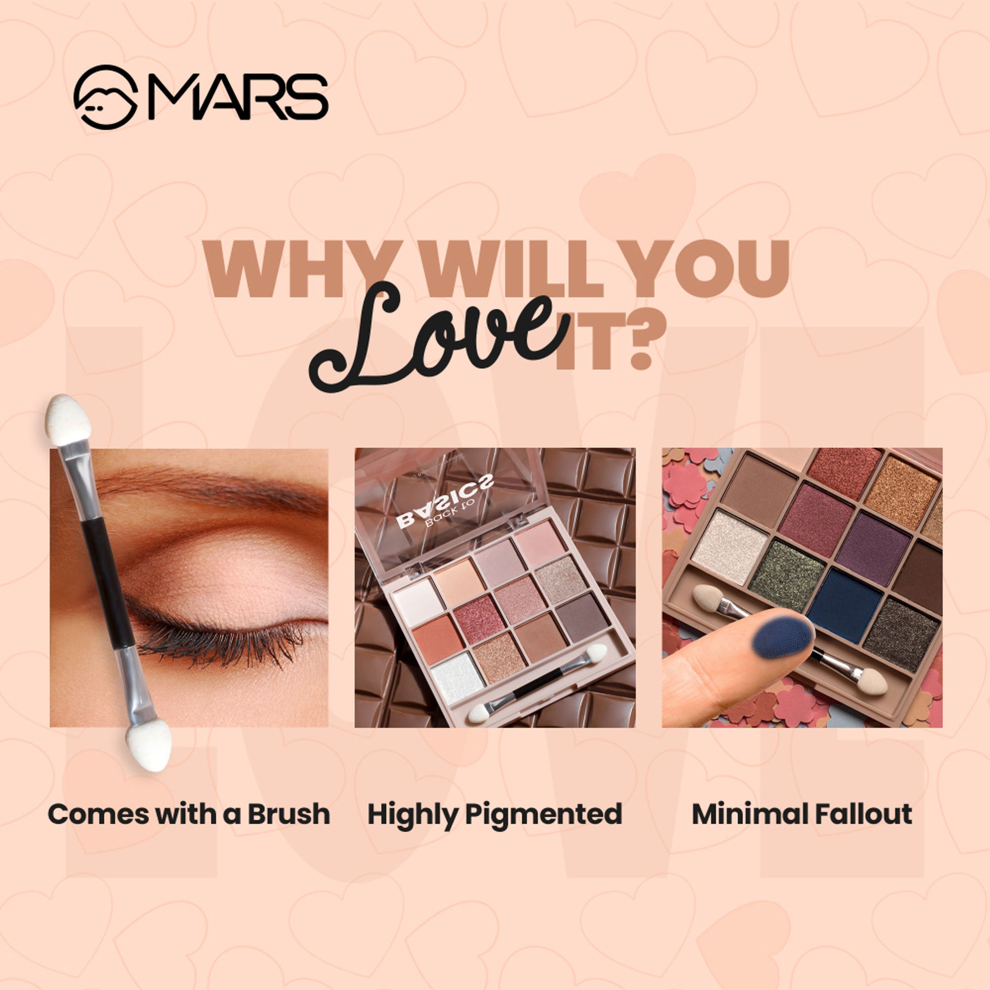 MARS Cosmetics Back To Basics Eyeshadow Palette - 2 - Distacart