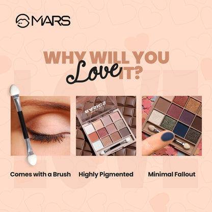 MARS Cosmetics Back To Basics Eyeshadow Palette - 2 - Distacart