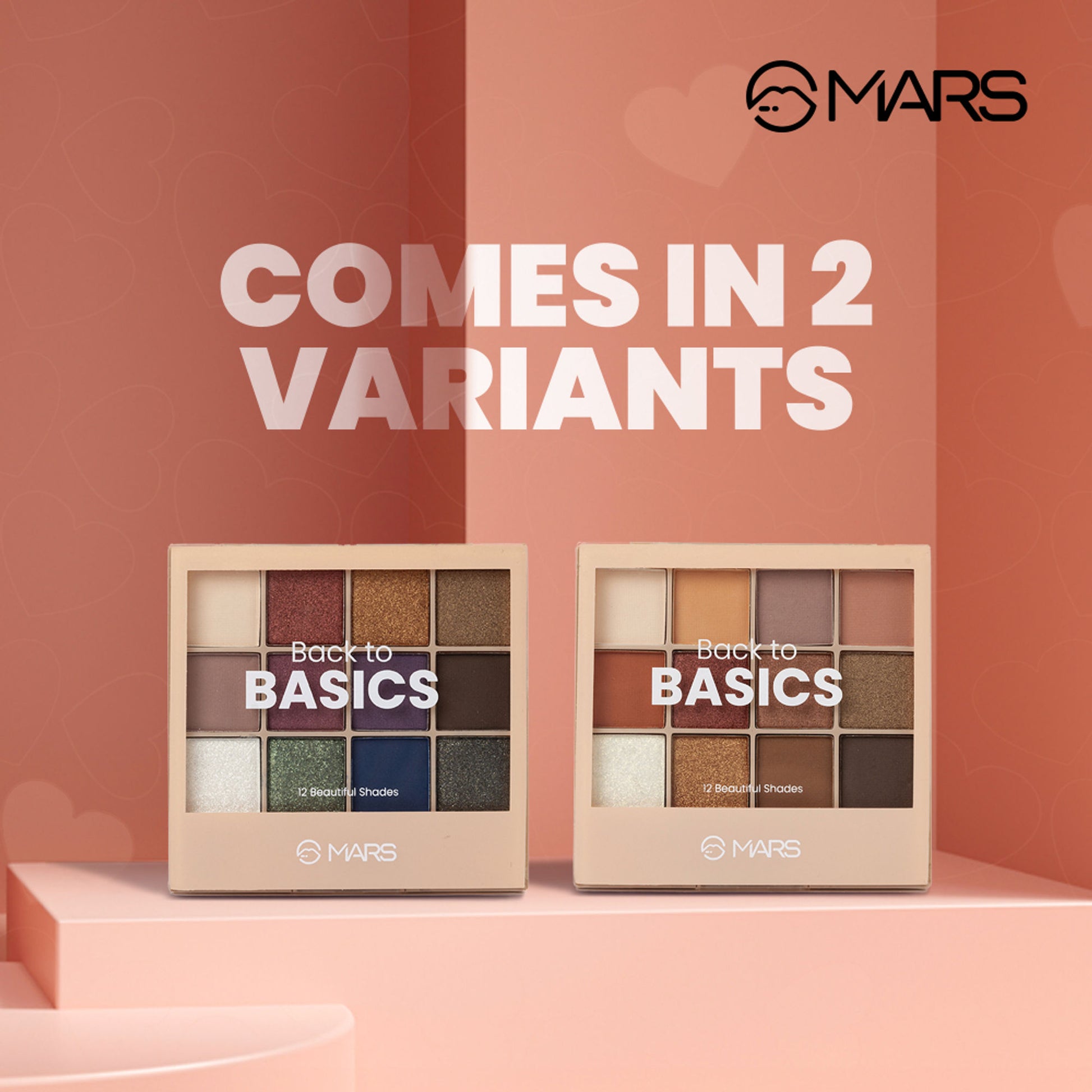 MARS Cosmetics Back To Basics Eyeshadow Palette - 2 - Distacart