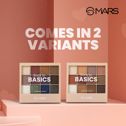 MARS Cosmetics Back To Basics Eyeshadow Palette - 2 - Distacart