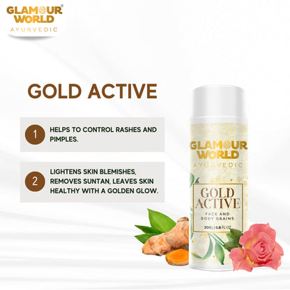 GLAMOUR WORLD AYURVEDIC Gold Active - Distacart