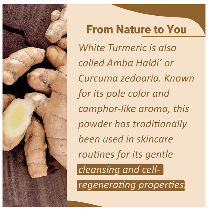 Minature White Turmeric (Kachur Sugandhi) Powder