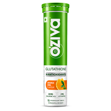 OZiva Bioactive Gluta Fizzy (L-Glutathione) Tablets - Dista