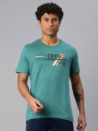 Alcis Men Typography Printed T-shirt - Distacart