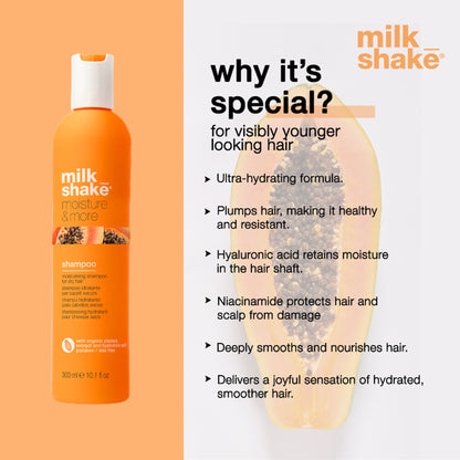 Milkshake Moisture & More Shampoo For Dry & Dehydrated Hair