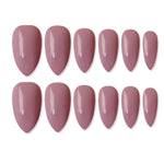 Thumbnail for shills professional reusable press on nails almond spn640