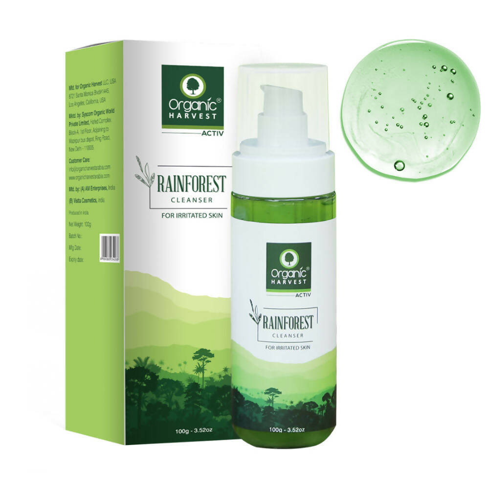 Organic Harvest Rainforest Cleanser For Irritated Skin - Distacart