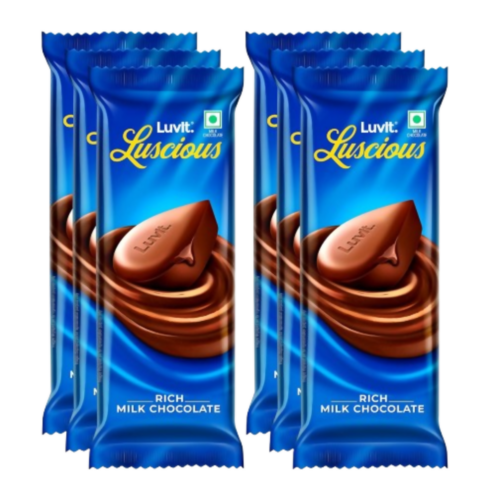LuvIt. Luscious Milk Chocolate Bars - Distacart