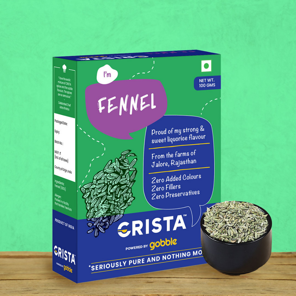 Crista Spices Fennel - Distacart