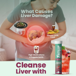 Thumbnail for Fast&Up Liver Detox - Daily Liver Cleanser Drink Milk Thistle + NAC Tablets