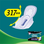 Thumbnail for Whisper Maxi Nights Sanitary Pads for Women, XL - Distacart