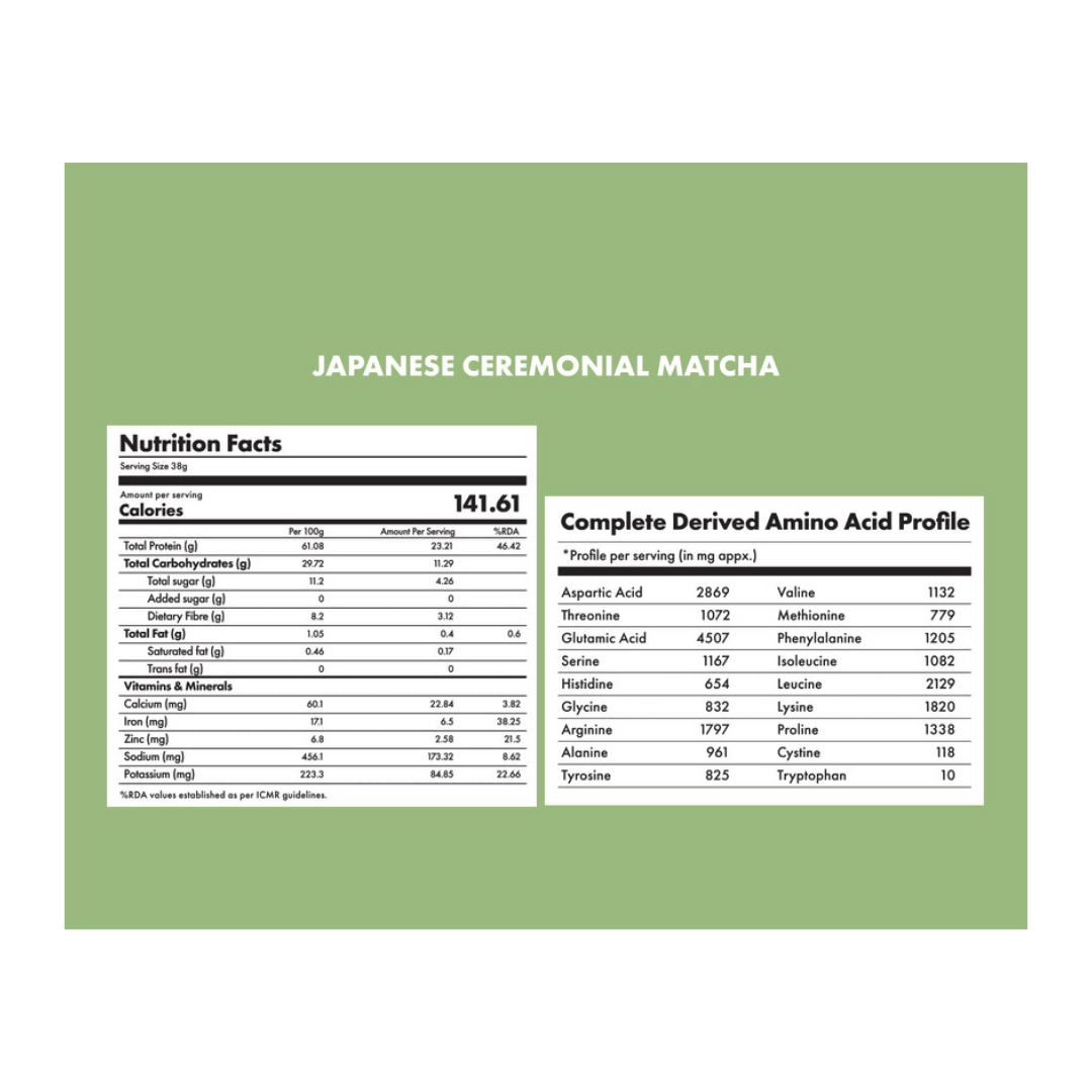 Cosmix No Nonsense Plant Protein Japanese Ceremonial Matcha