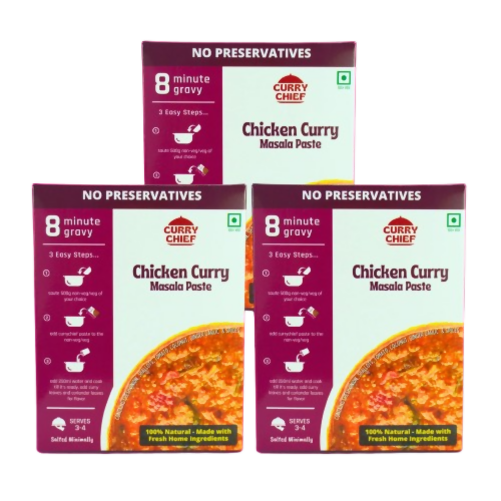 CurryChief 8 Minute Chicken Curry Masala Paste - Distacart