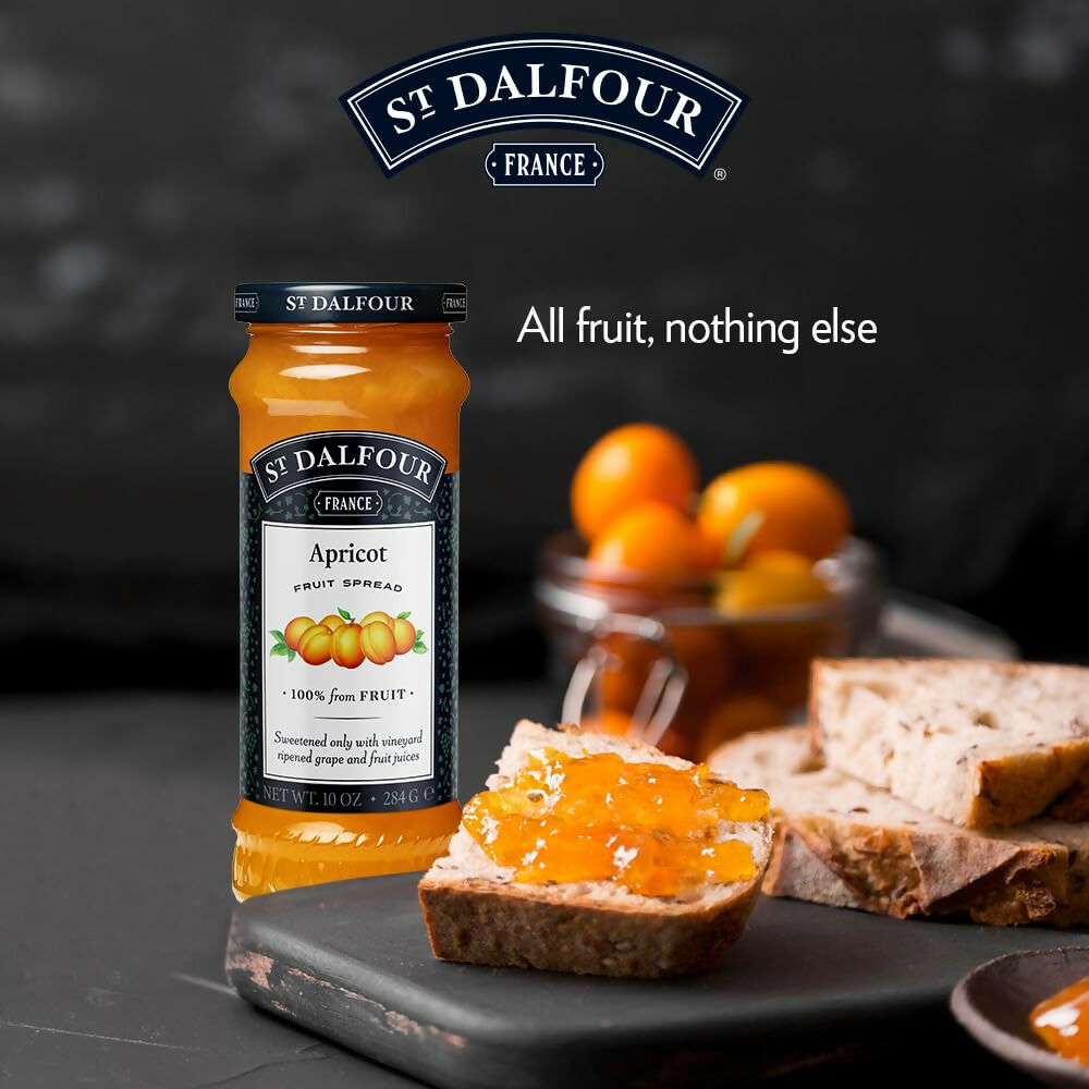 ST. DALFOUR Apricot Fruit Spread - Dista
