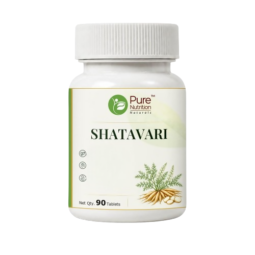 Pure Nutrition Shatavari Tablets | - 250mg Tablets - Dista