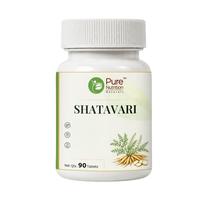 Pure Nutrition Shatavari Tablets | - 250mg Tablets - Dista