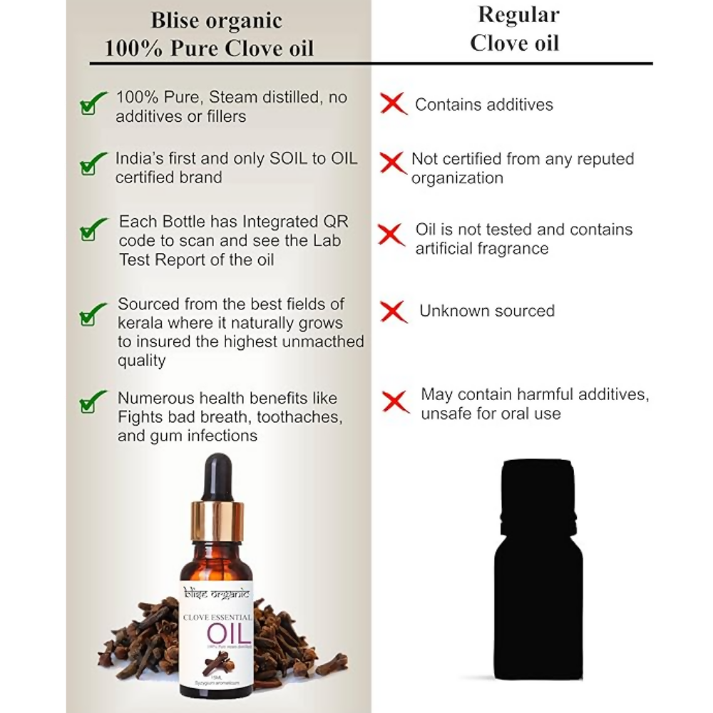 Blise organic Clove Essential Oil - Dista